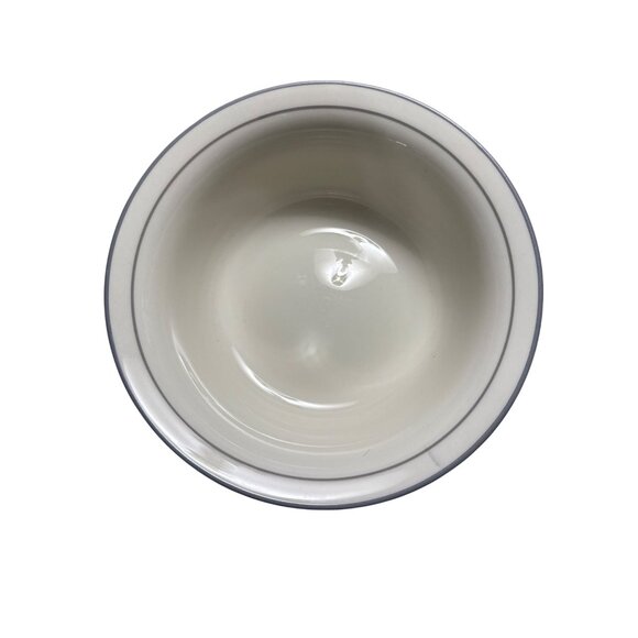 Lenox Glories On Grey Chinastone Vegetable Serving Bowl 8.5" Discontinued USA - Picture 2 of 6